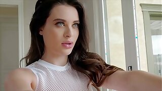PAWG tattoed (Ivy Lebelle) likes ample dick in fishnets - Brazzers